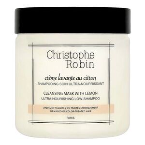 Christophe Robin Cleansing Mask with Lemon Ultra Nourishing Low Shampoo 8.33oz